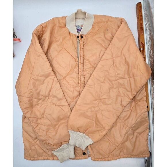 Vintage Duxbak Aircel Cold Weather Quilted Jacket and pants 2 piece set Beige - Picture 8 of 13